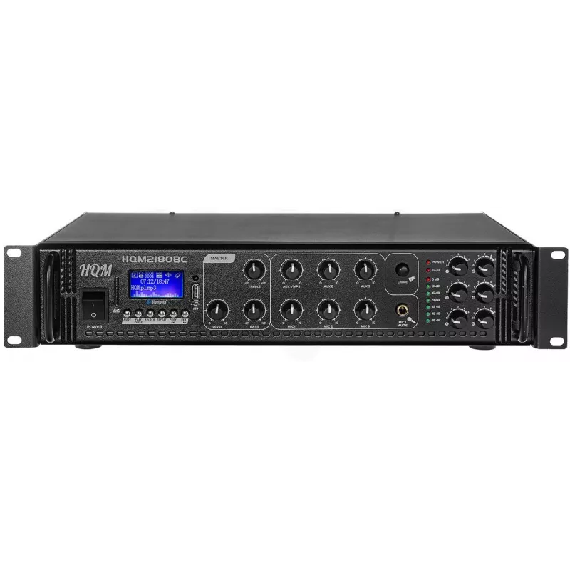 HQM 3407 FM/MP3/BLUETOOTH radijo stiprintuvas 180W