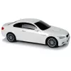 LEAN TOYS BMW M3 baltas nuotoliniu valdymu 2.4G vairo pultas 1:18 garsas šviesos