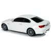 LEAN TOYS BMW M3 baltas nuotoliniu valdymu 2.4G vairo pultas 1:18 garsas šviesos