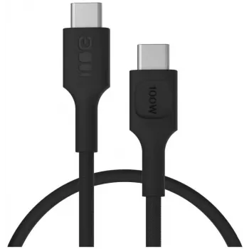 Green Cell PowerStream USB-C į USB-C laidas 100W 1.2m Juodas