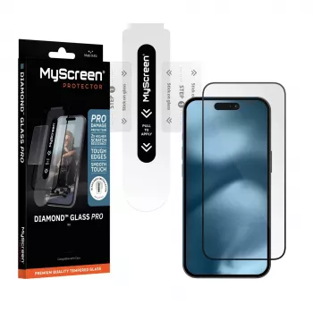 MyScreen Diamond Glass Pro apsauginis stiklas, skirtas Apple iPhone 16