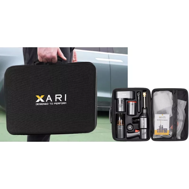 XARI Smart Kit XP1 Modular Wireless Car Kit - Bluetooth FM siųstuvas ir USB įkroviklis