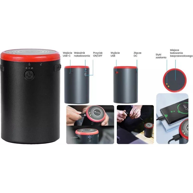 XARI Smart Kit XP1 Modular Wireless Car Kit - Bluetooth FM siųstuvas ir USB įkroviklis