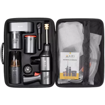 XARI Smart Kit XP1 Modular Wireless Car Kit - Bluetooth FM siųstuvas ir USB įkroviklis