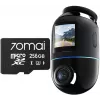70mai X800 Omni 4K vaizdo registratorius juodas + 256 GB SD kortelė