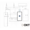 OXT T260P 1 kanalo 16A išmanusis relės modulis su galios stebėjimu, ZigBee 3.0, suderinamas su Tuya