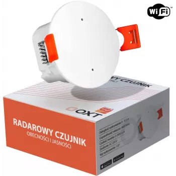 OXT T150 mmWave radaro buvimo ir apšvietimo jutiklis 230V WiFi Tuya Smart Life