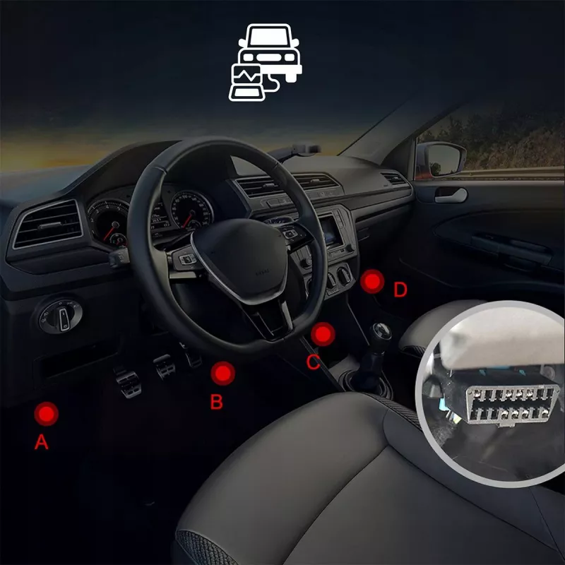 ZENWIRE V620 OBD2 ELM327 CAN sąsajos diagnostinis skaitytuvas