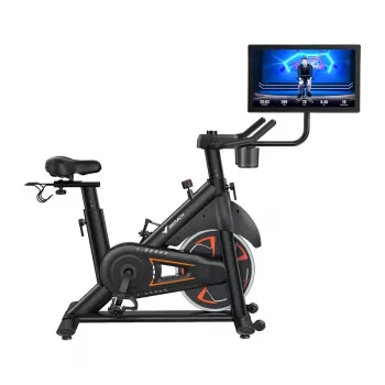 Dviratis treniruoklis MERACH MR-S36B3 Magnetinis vertikalus su Bluetooth, LCD ekranu, diržine pavara, 6 kg smagračiu, maks. vartotojo svoris 120 kg