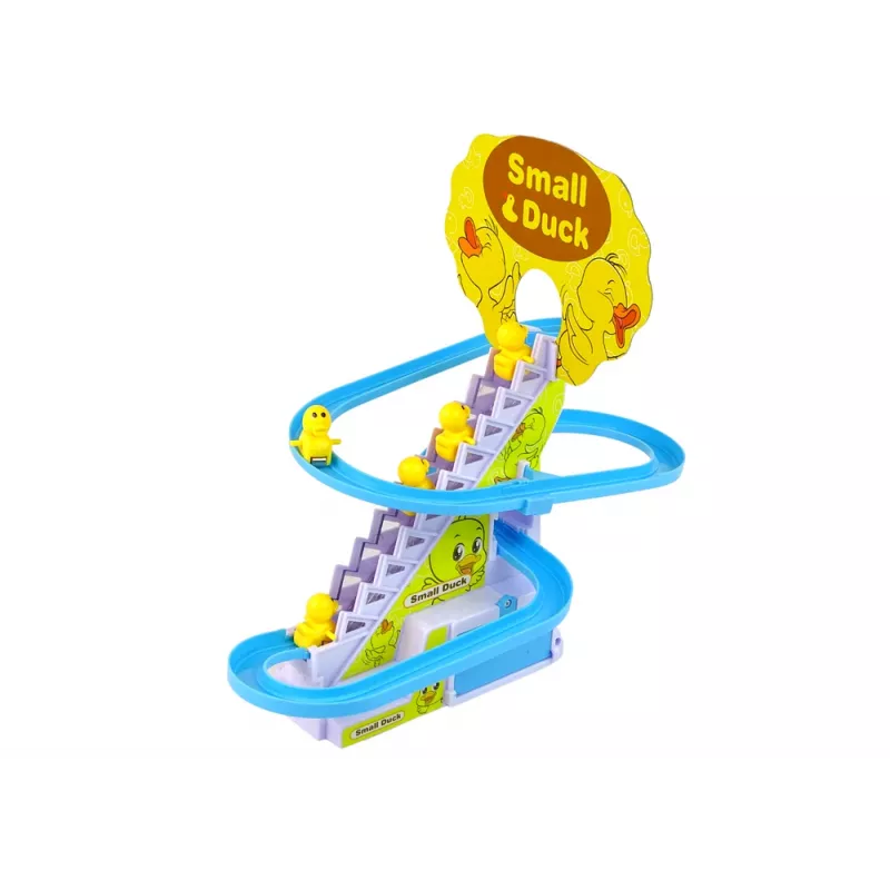 LEAN TOYS Educational Game Track Slide Duck Climb