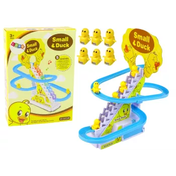 LEAN TOYS Educational Game Track Slide Duck Climb