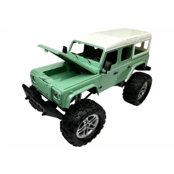 Double E nuotoliniu valdymu automobilis Jeep R/C žalias 7.5 km/h 1:14 2.4G