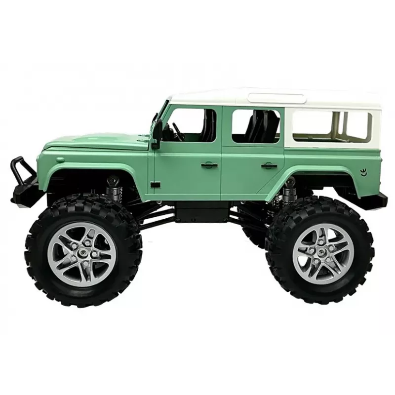 Double E nuotoliniu valdymu automobilis Jeep R/C žalias 7.5 km/h 1:14 2.4G