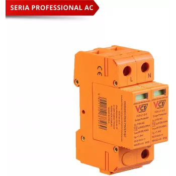 VCX Professional C2P Apsaugos nuo viršįtampių įtaisas C klasės 2P (T2) 40kA