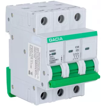 GACIA N8BH 10kA C 3P 32A Automatinis jungiklis (MCB)