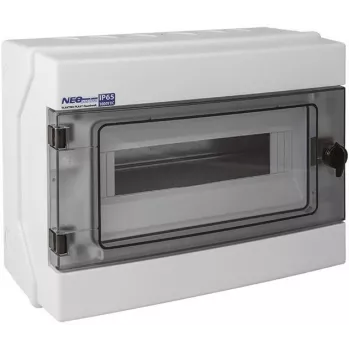 ELEKTRO-PLAST OPATÓWEK Hermetinė modulinė skirstomoji spinta 12 modulių, paviršinio montavimo (N+PE) IP65 RH-12
