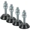 IVENSIS ISA08 Anti-Vibracijų Pėdų Rinkinys (4 vnt.)