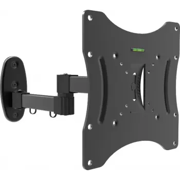 OPTICUM Flexi Twin pilno judesio TV laikiklis sieniniam montavimui, 17-42 colių ekranams, juodas, 25 kg talpa