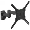 RED EAGLE FLEXI APOLLO FORTE 17-55 Full Motion TV sieninis laikiklis, juodas