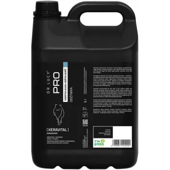 DR LUCY PRO KERAVITAL 5L Kondicionierius su keratinais ir vitaminais šunims ilgu, šiurkščiu kailiu