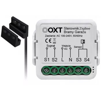 OXT T250G ZigBee vartų jutiklio modulis su magnetiniu kontaktu, skirtas TUYA Smart Life