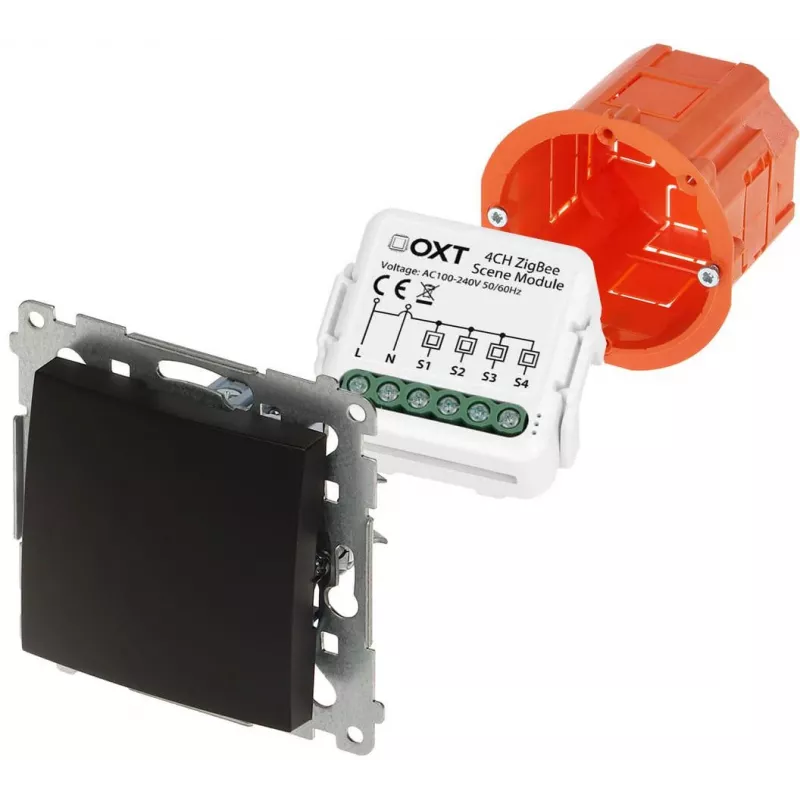 OXT Mini Scene Controller Module 12 Actions 230V ZigBee TUYA T254