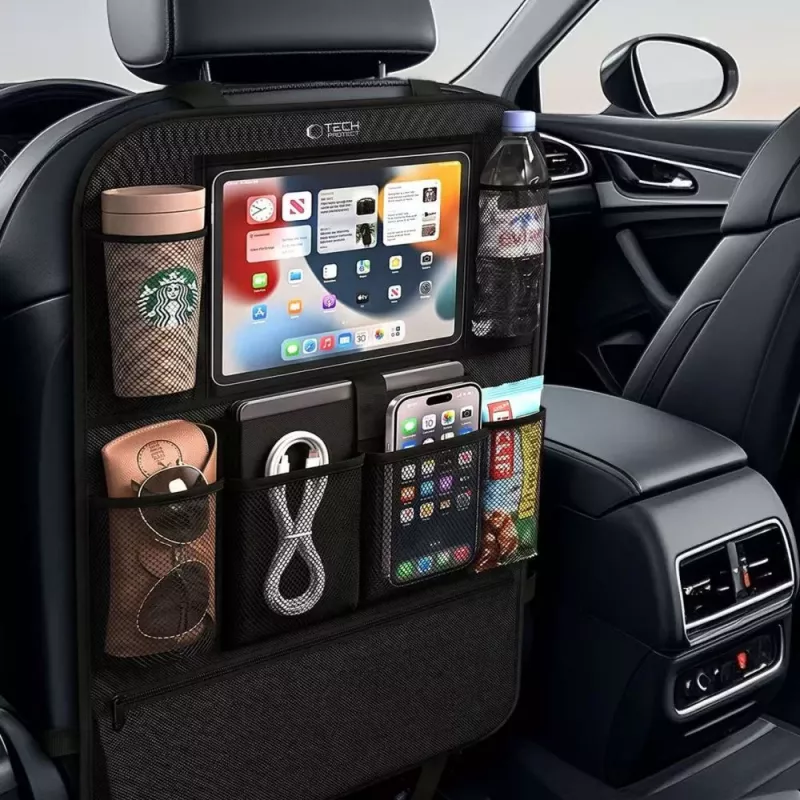 TECH-PROTECT UCA200 Backseat Car Organizer Black