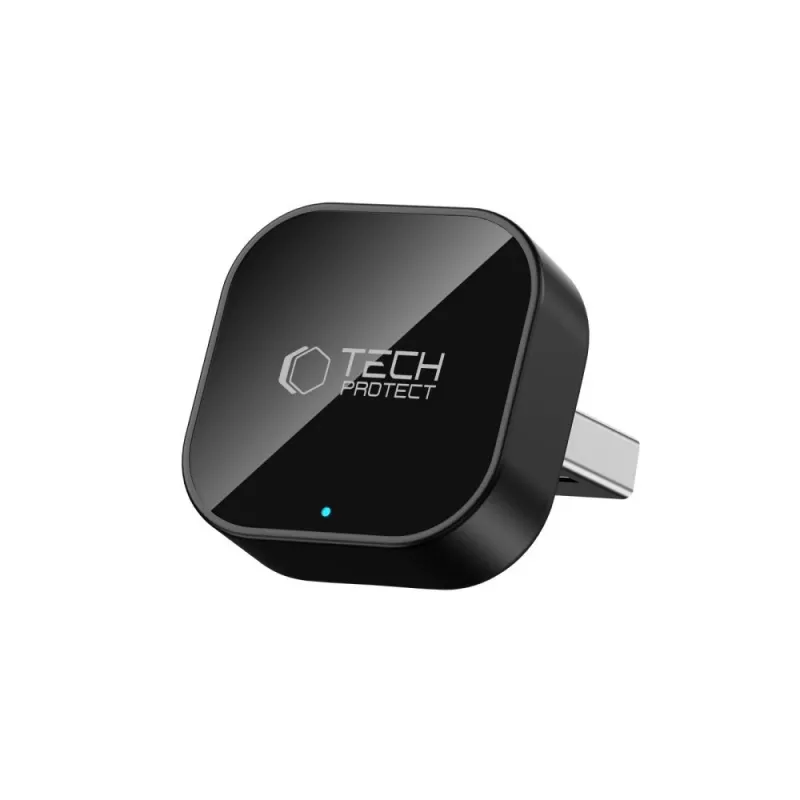 TECH-PROTECT ULTRABOOST CA01 Apple CarPlay / Android Auto Adapter USB Bluetooth 5.4 Matte Black