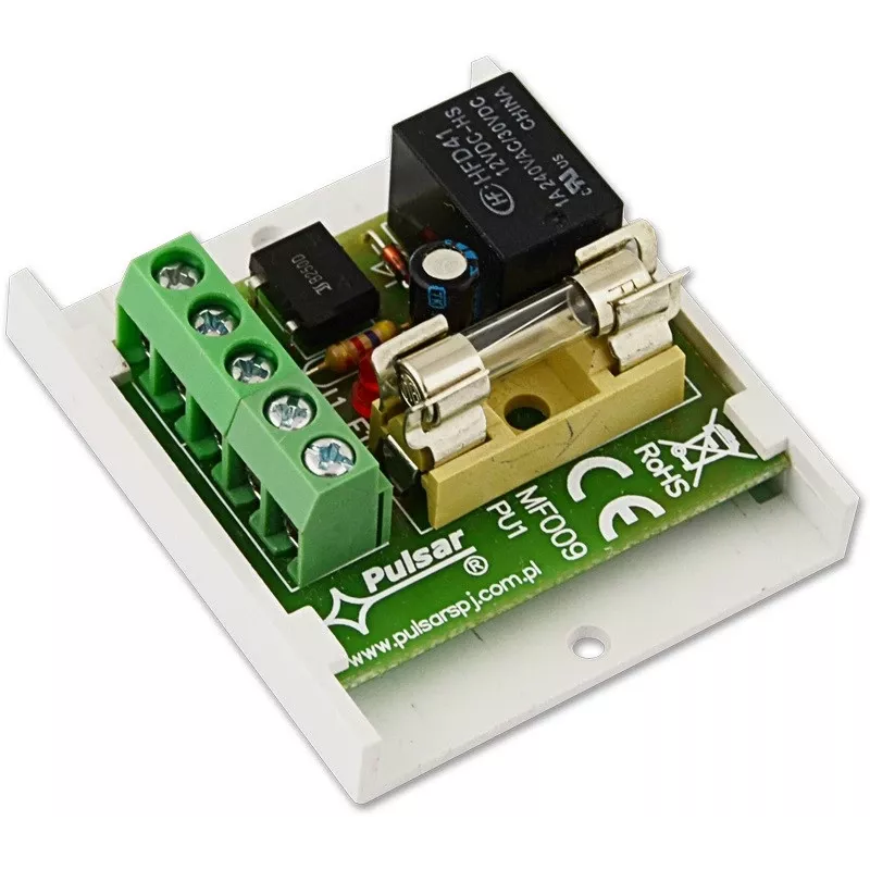 PULSAR AWZ510 Relės modulis - 1x SPDT, 12V DC ritė, 1A