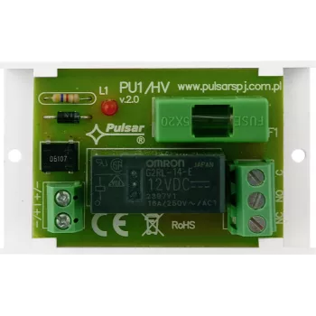 Pulsar AWZ514 Relės modulis, 1x SPDT, 10-16V DC, 1A, gnybtinės jungtys