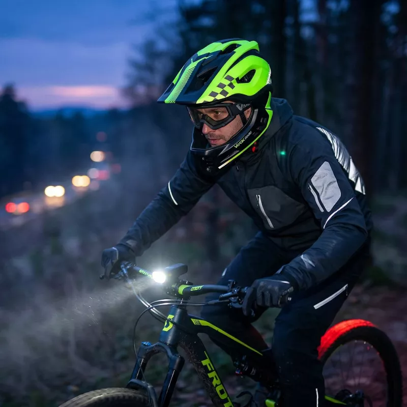 Vayox VA0421GM Enduro Šalmas Žalias Dydis M