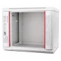 GETFORT 19 inch CALI 9U 600x600 Sieninis Stovo Korpusas Pilkas (RAL 7035)