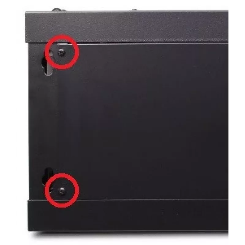 GETFORT CALI 19 inch 15U 600x600 Sieninis Tinklo Kabinetas - Juodas