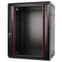 GETFORT CALI 19 inch 15U 600x600 Sieninis Tinklo Kabinetas - Juodas