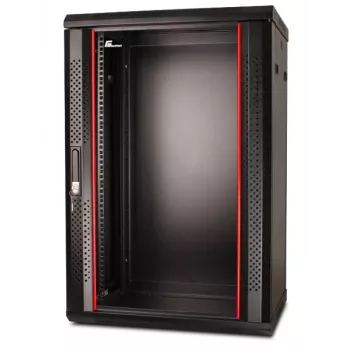 GETFORT 19 inch CALI sieninis spintinis stovas 18U 600x600 mm juodas