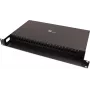 GETFORT GF-FO01-SX 1U 19-Inch 24xSC Simplex Fiber Optic Patch Panel with Splice Tray