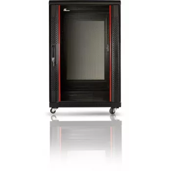GETFORT 19 colių 15U grindinis stelažo korpusas 600x800 mm juodas
