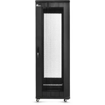 GETFORT 19 inch 42U 600x1000 Grindinis perforuotas stovo korpusas juodas