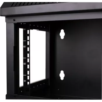 Getfort WGF04-33EH-WGB 10 colių 4U sieninis stovo korpusas 300x300 mm juodas