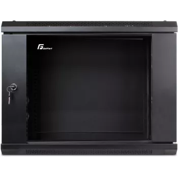 GETFORT ECO v2 19 inch 9U 600x450 sieninis serverio stovas juodas