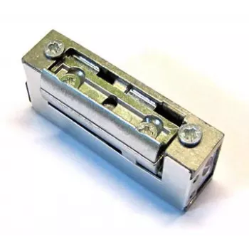 ELEKTRA-PLUS R5-12.20 elektrinis durų užraktas, siauras 16,5 mm, simetriškas, fail-secure, 10-24 V AC/DC
