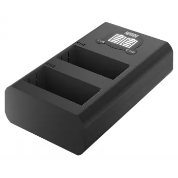 Newell Dual-Channel DL-USB-C Įkroviklis Fujifilm NP-W126 Baterijoms