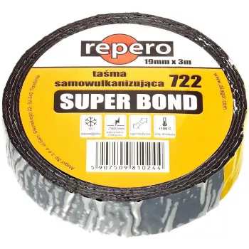 REPERO 722E Super Bond Self-Vulcanizing Tape 25mm x 3m Juoda