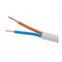 ELEKTROKABEL OMY 2x1mm² H03VV-F elektros kabelis, baltas, 100 m