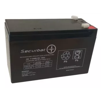 POWERBAT SECURBAT 7-12 AGM akumuliatorius 12V 7Ah