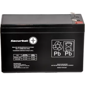 POWERBAT SECURBAT 7-12 AGM akumuliatorius 12V 7Ah