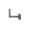 CORAB USL-48/250AL Kampinis sieninis laikiklis 48 mm strypui, 250 mm iškyša, aliuminis, sidabrinis