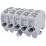SIMET SIMBLOCK SCB 25-5X paskirstymo blokas Al/Cu 1x25mm² įėjimas 5x1.5-16mm² išėjimai pilkas
