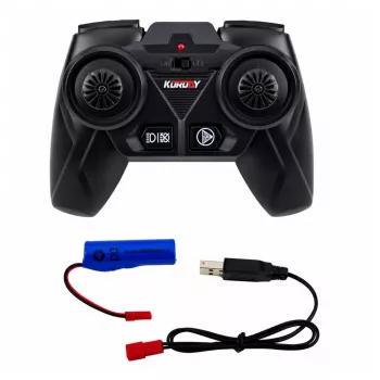 LEAN TOYS RC nuotoliniu valdymu valdomas traktorius su miško priekaba ir medienos griebtuvu 1:24