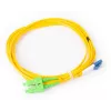 GETFORT SM SC/APC į LC/UPC Dupleksinis Skaidulinis Laidas 3m (9.84ft) LSZH Geltonas